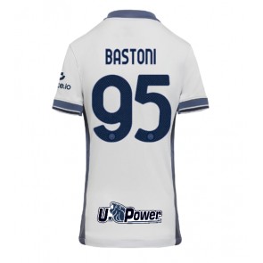 Inter Milan Alessandro Bastoni #95 Replika Udebanetrøje Dame 2024-25 Kortærmet